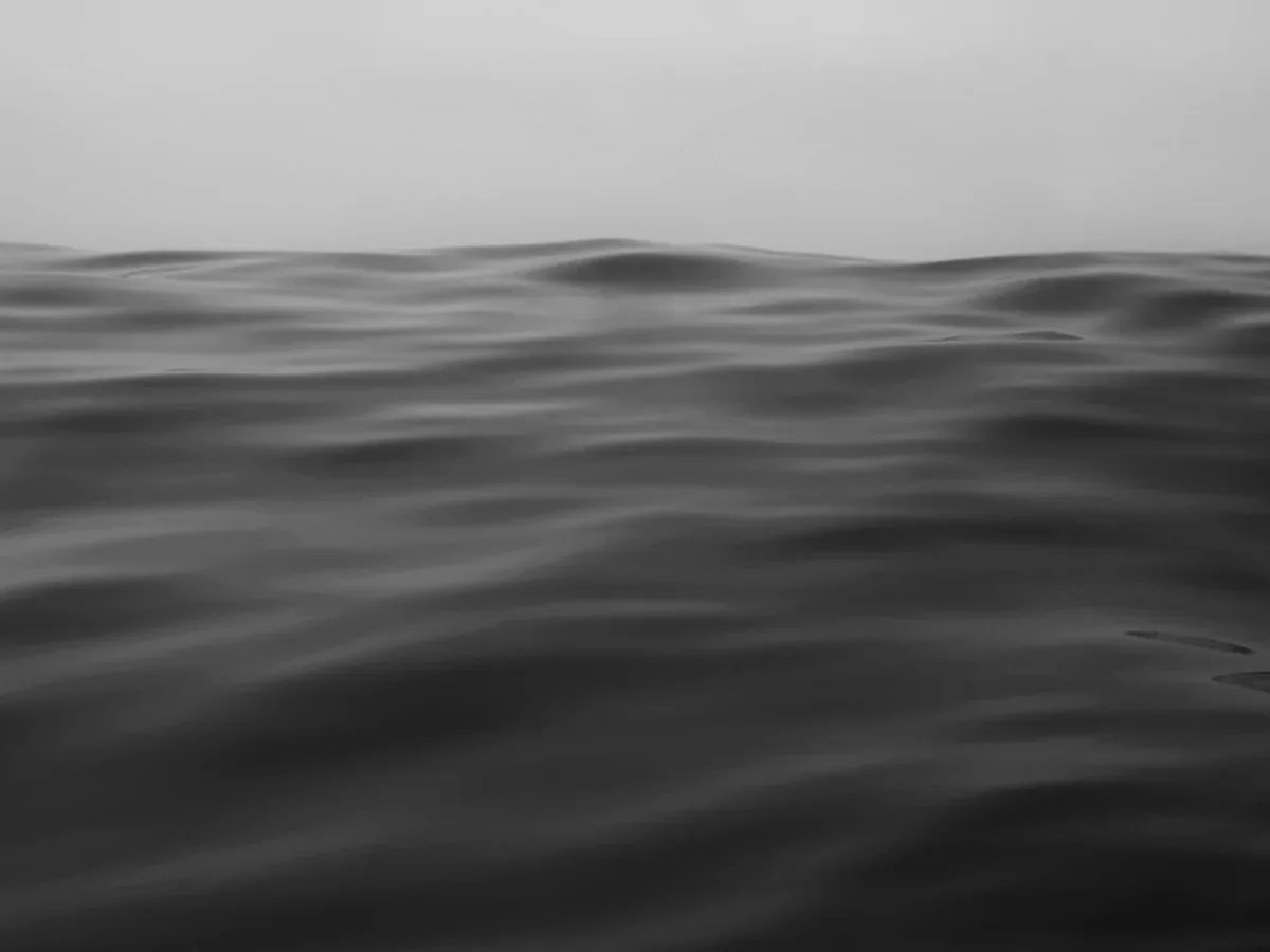 Inceville I — foggy ocean seascape fine art photograph by Alex Hoerner, Santa Monica California
